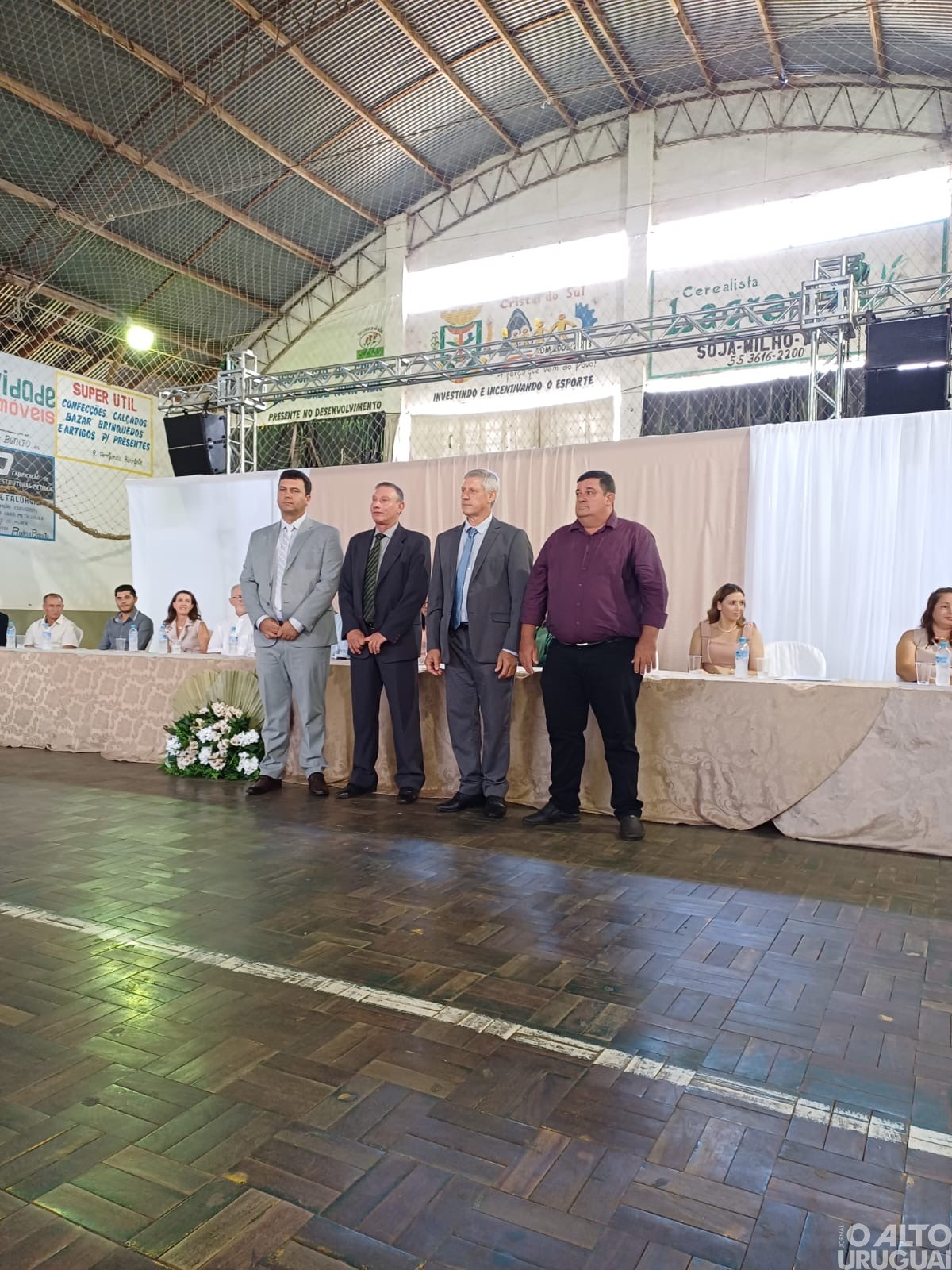 Alexandre Costa assume oficialmente o cargo de prefeito de Cristal do Sul