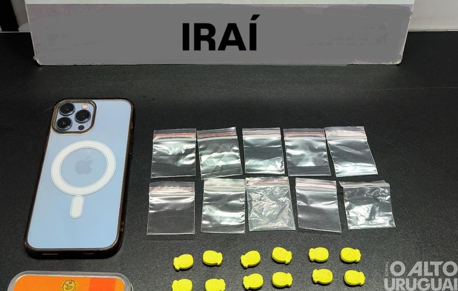Homem é preso com ecstasy em Iraí