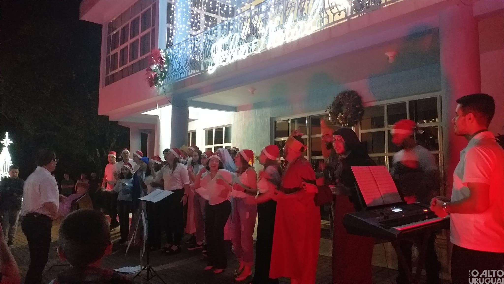 Boa Vista das Missões recebe coral da URI em programação natalina