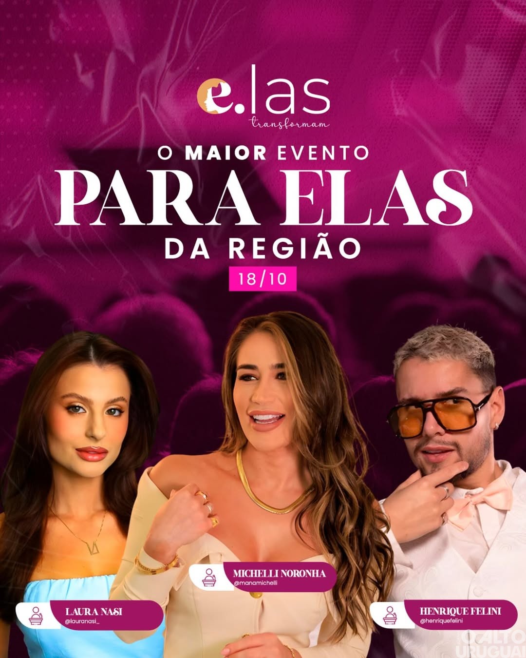 e.LAS Transformam acontece dia 18 de outubro em FW