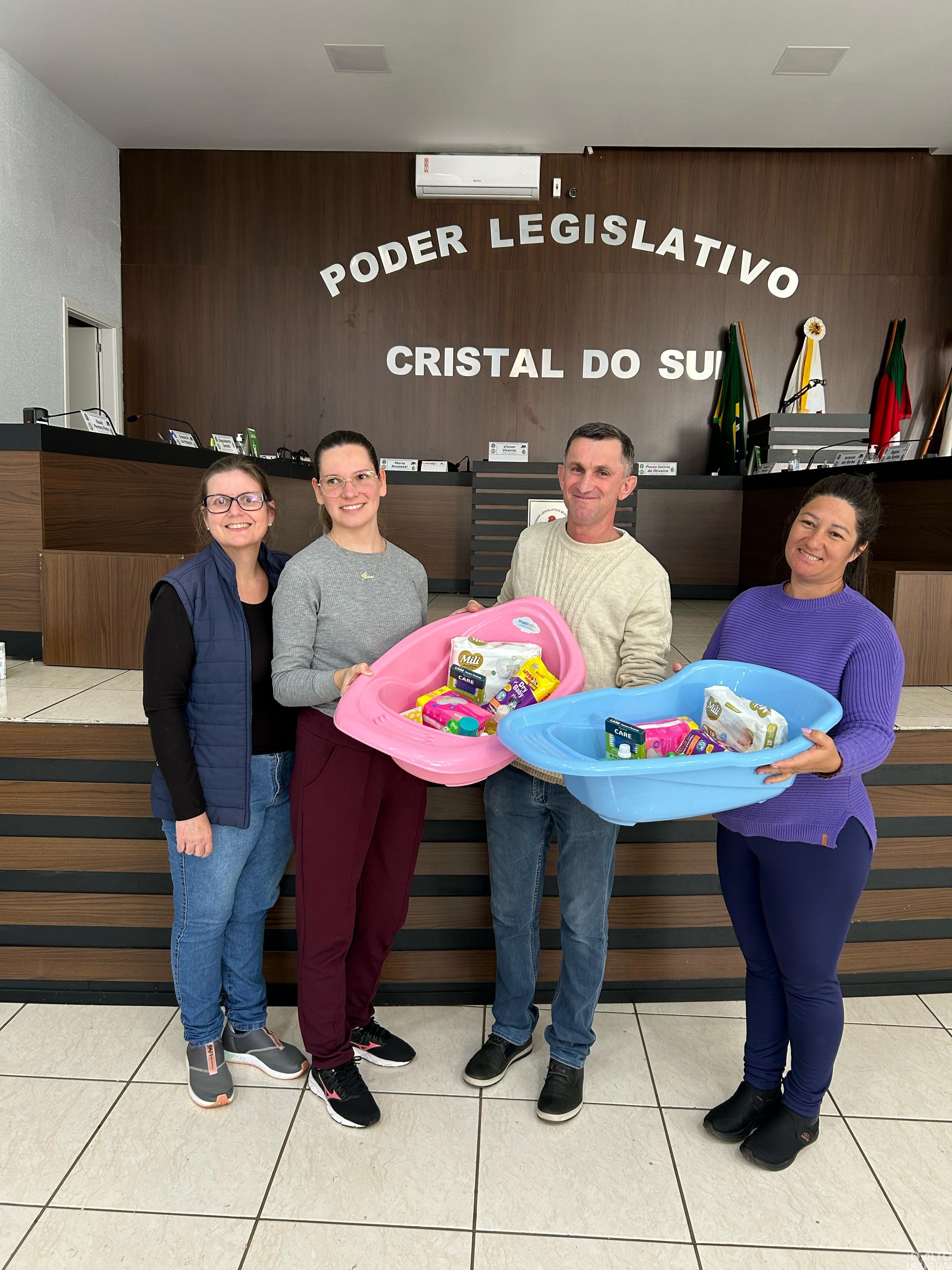 Cristal do Sul faz encerramento do 1º Curso de Gestantes de 2025