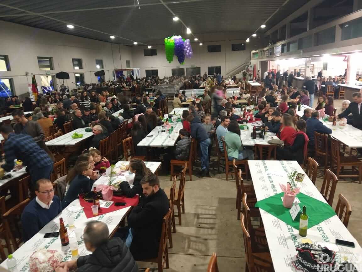 Aproximadamente 700 pessoas participam da 13ª Fratellanza Taliana em Taquaruçu do Sul