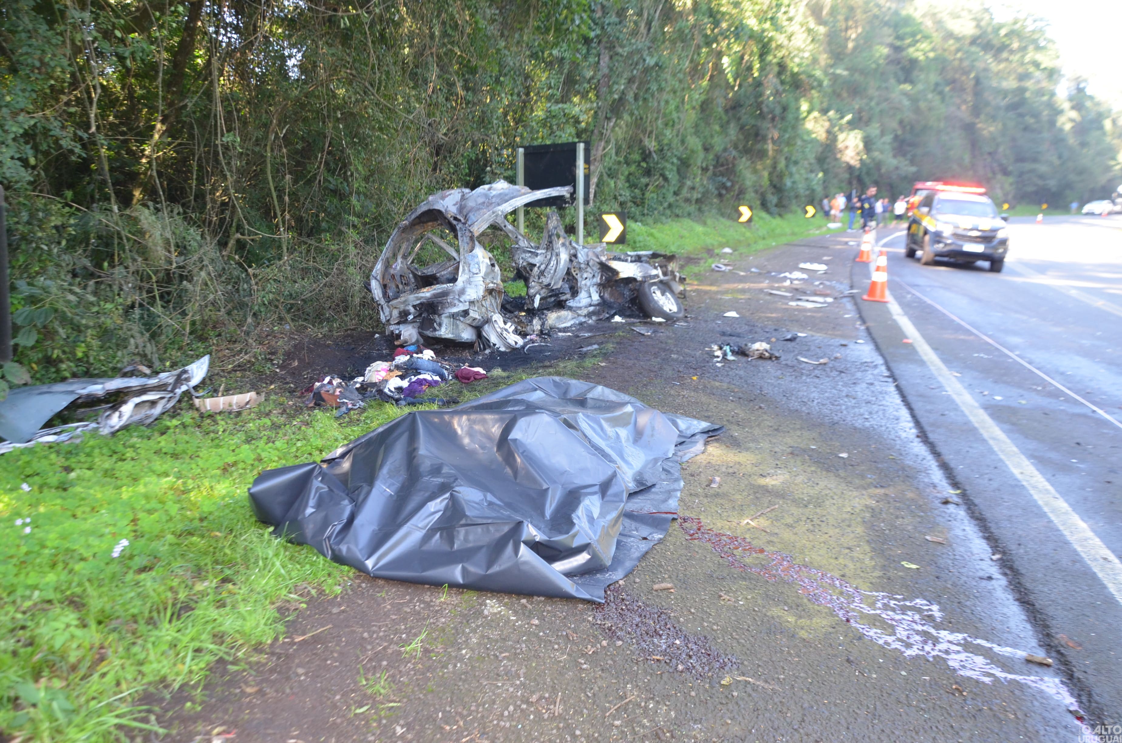 Acidente em Iraí: mortos eram adultos e da mesma família