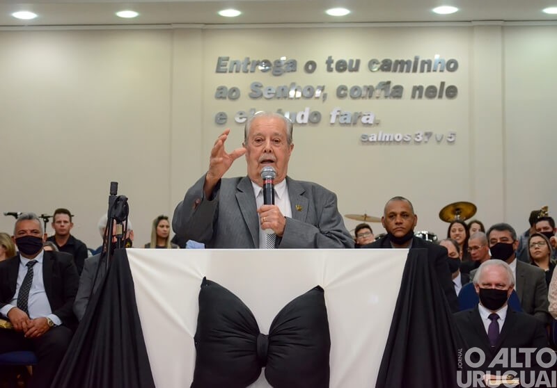 Pery Brizolla é homenageado em culto da Igreja Assembleia de Deus