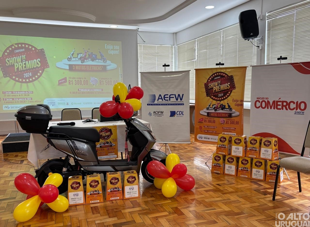 Campanha Show de Prêmios será lançada hoje