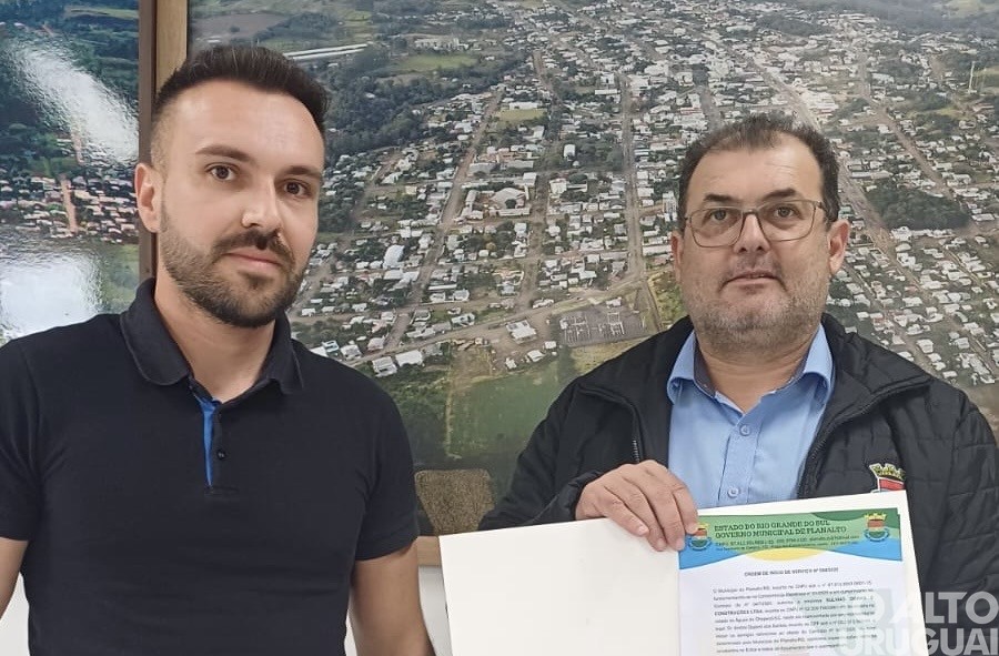 Ruas de Planalto receberão pavimentação