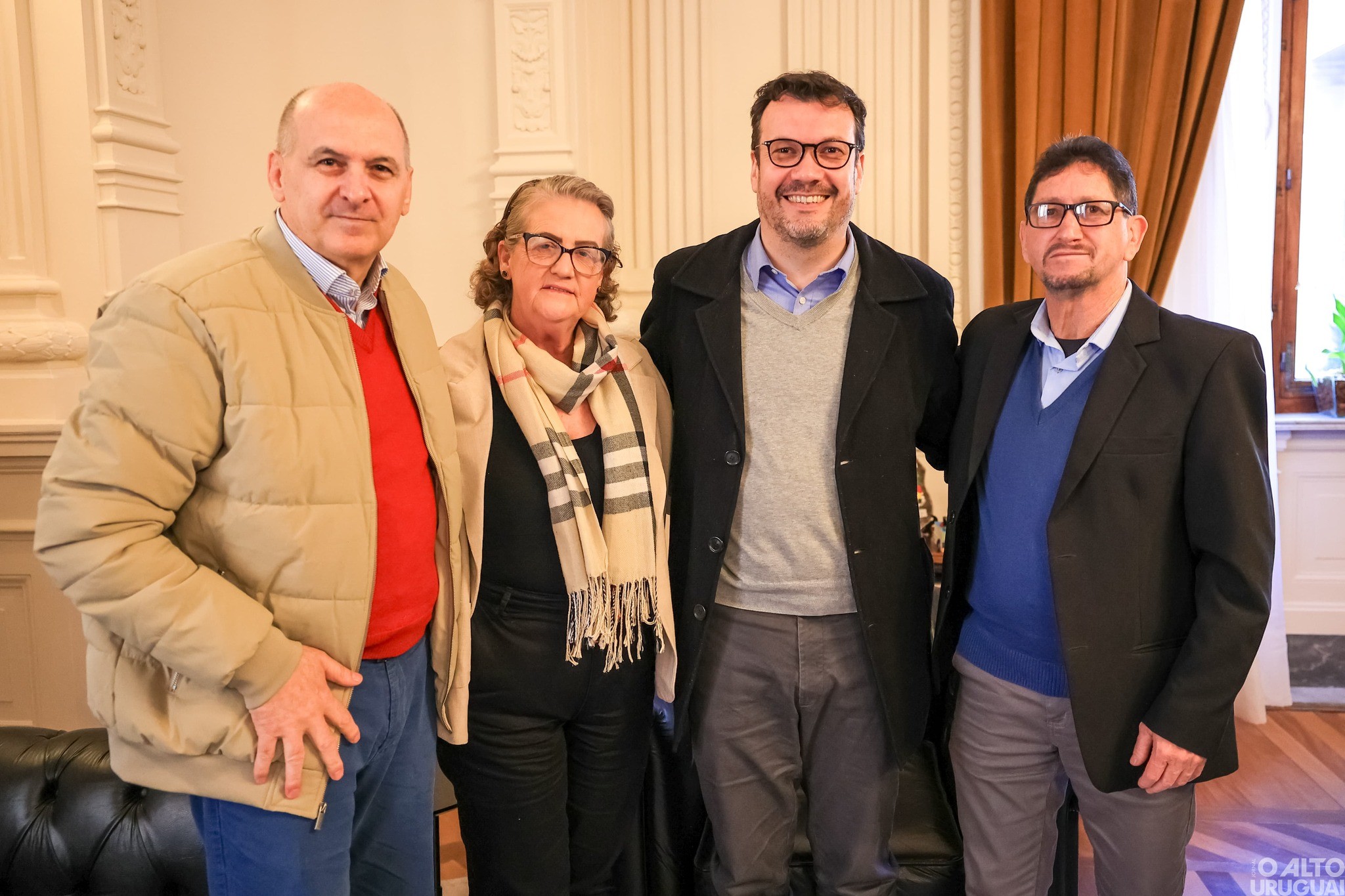 Prefeito e vice-prefeita de Rodeio Bonito mantêm audiências em Porto Alegre