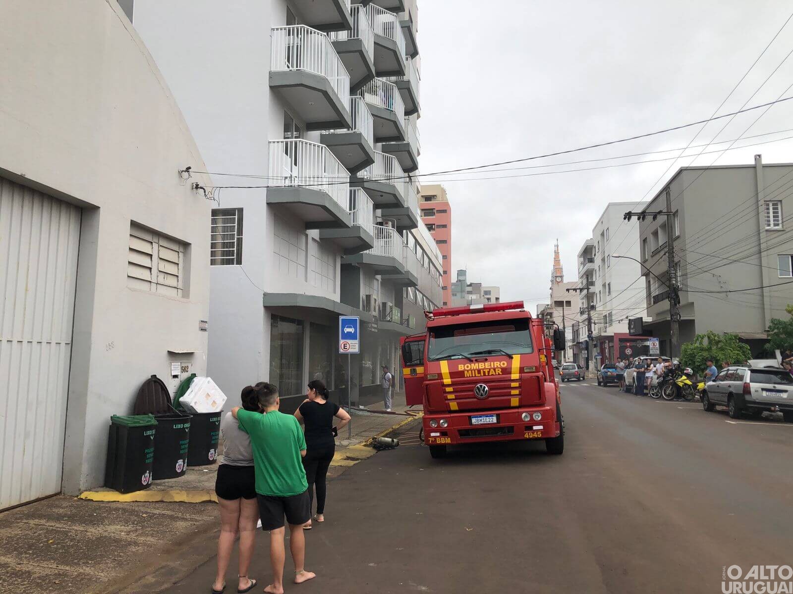 Incêndio é registrado em sala da Coordenadoria Regional de Saúde