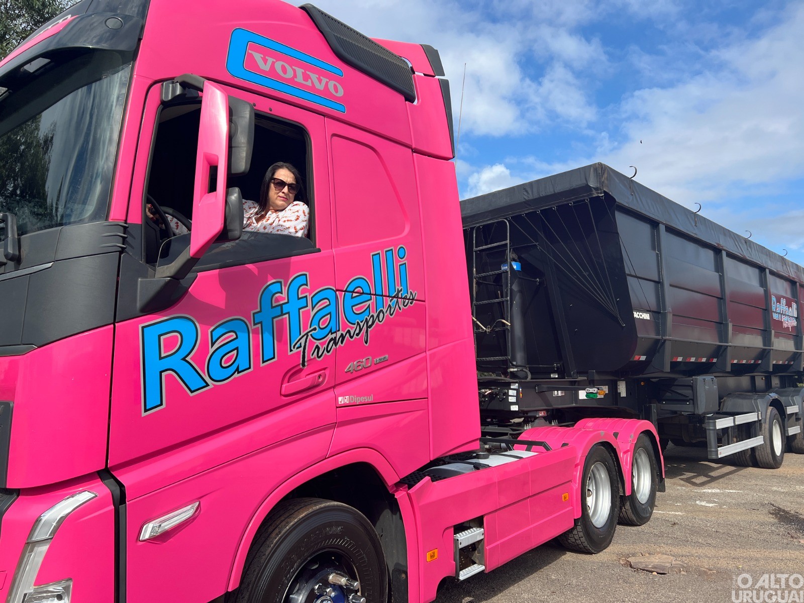 Uma força feminina nas estradas