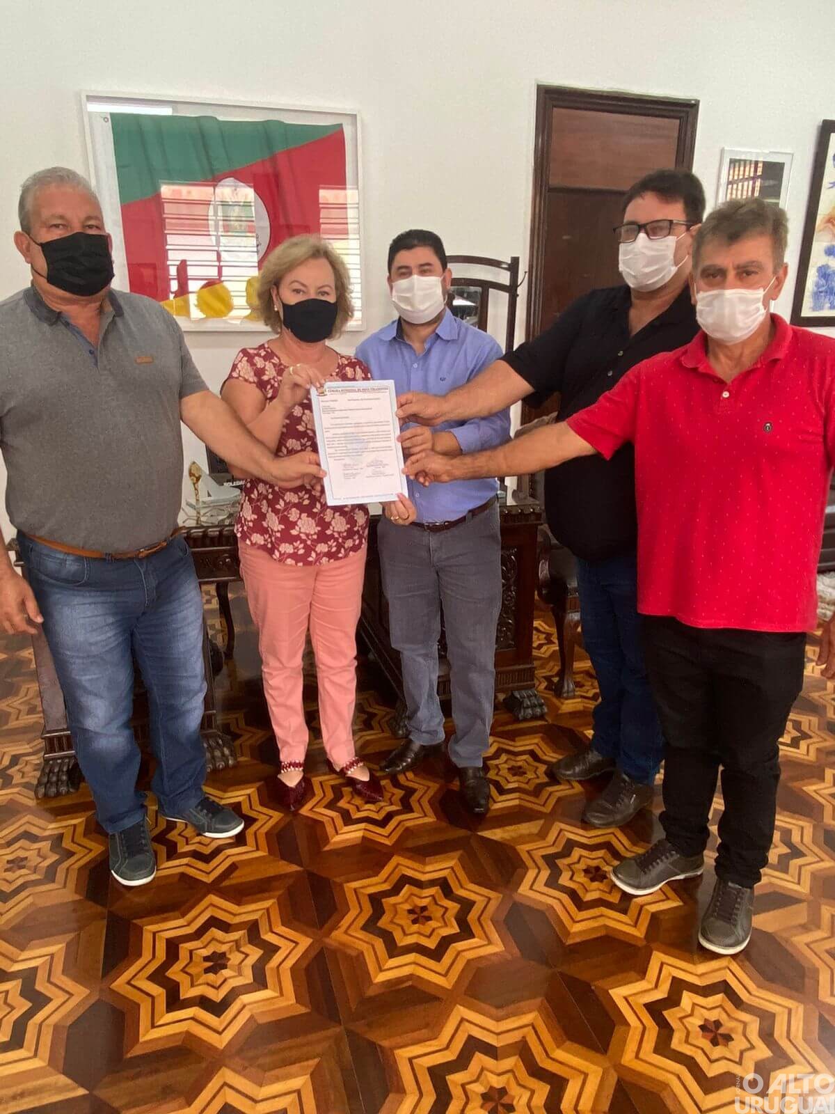 Vereadores de Novo Tiradentes cumprem agenda em Porto Alegre