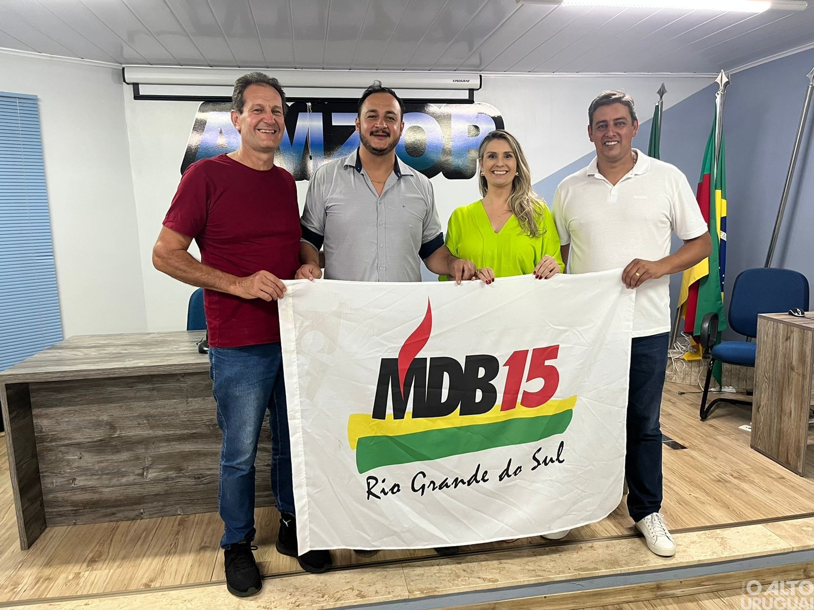 Representantes do MDB elegem coordenadoria regional