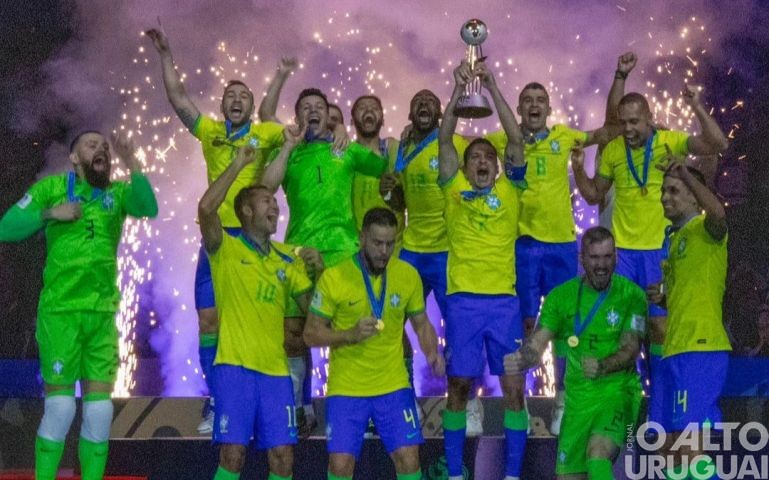 Brasil sagra-se hexacampeão na Copa do Mundo de Futsal