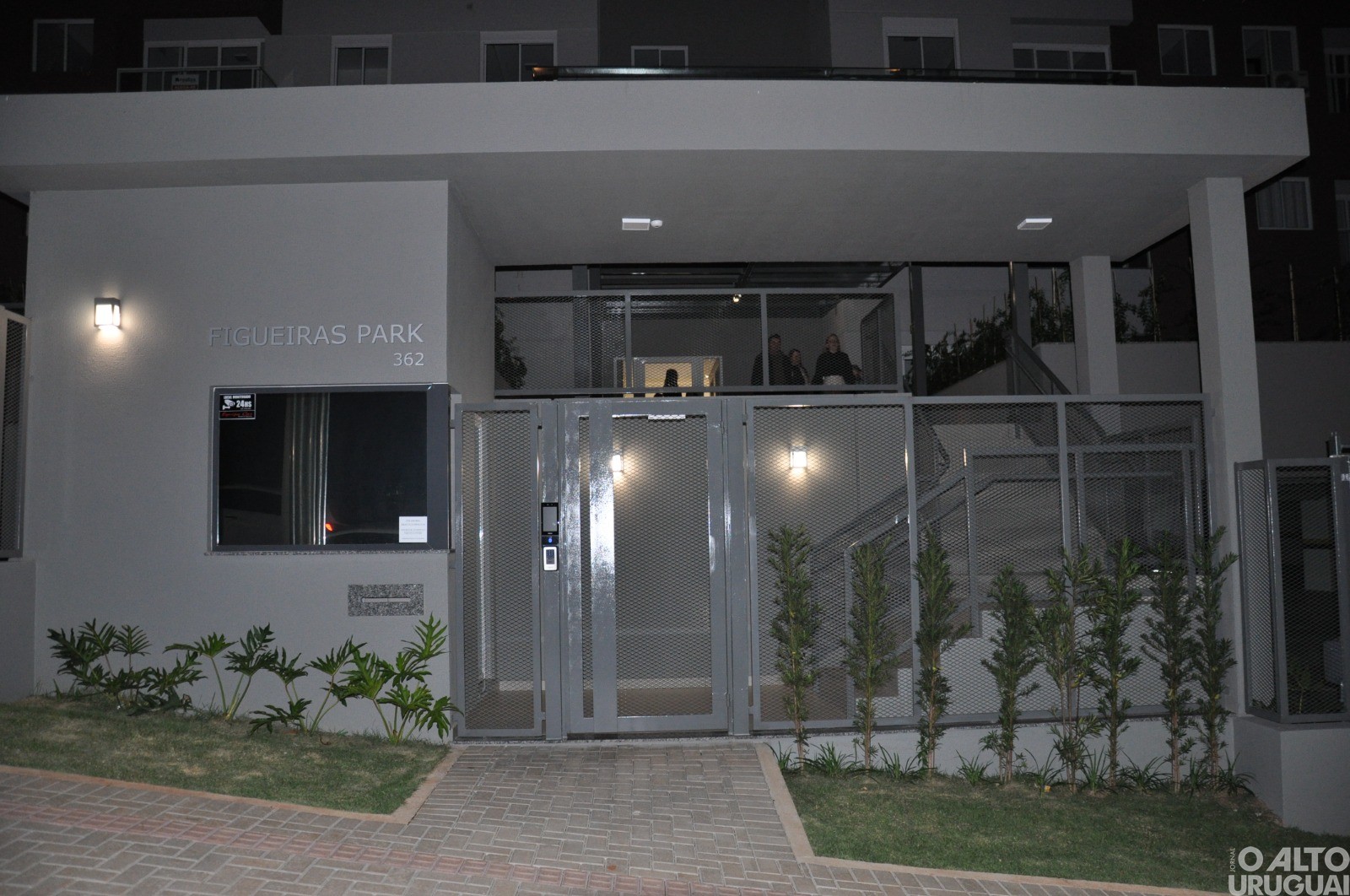 Marcos Lima celebra a entrega do Figueiras Park