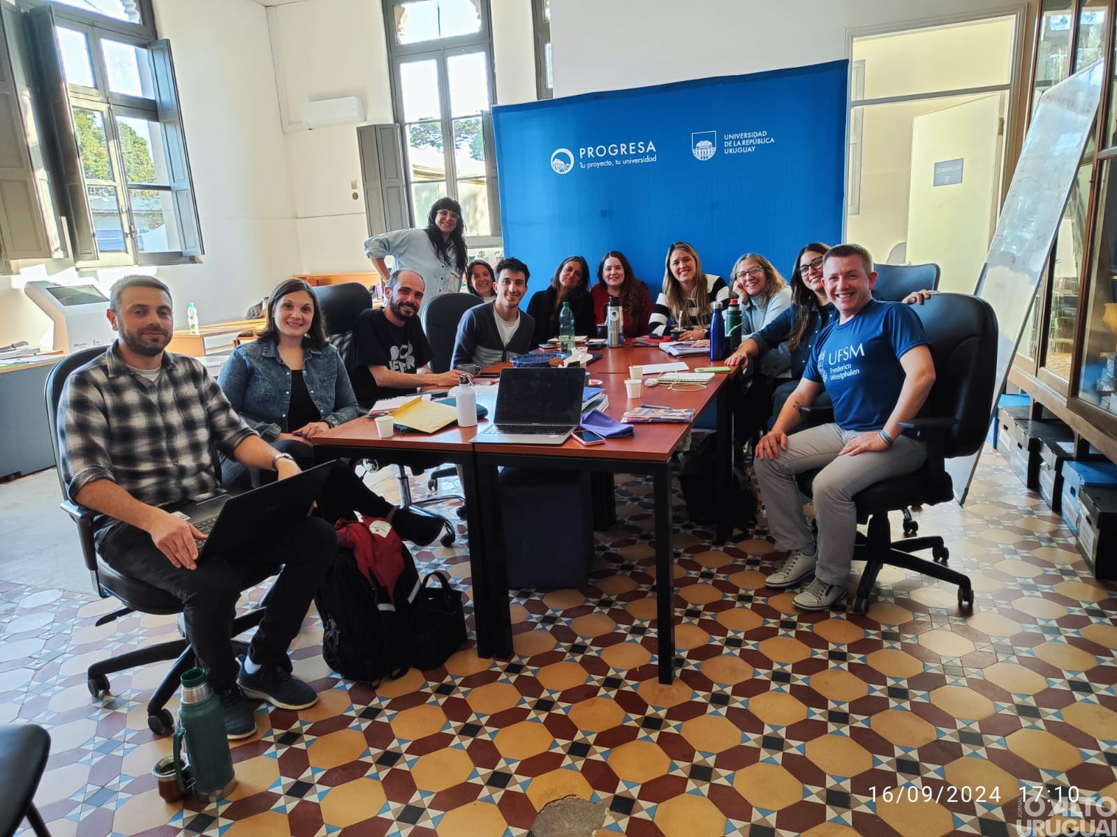 Servidor da UFSM-FW realiza Intercâmbio no Uruguai