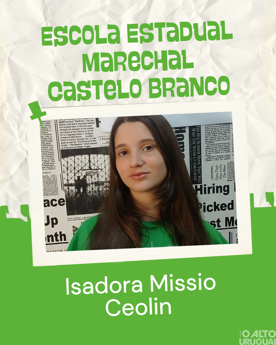 Conheça os candidatos a Vereador Mirim de FW