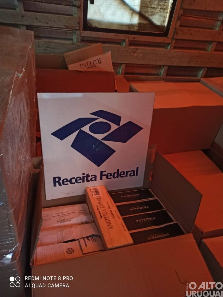 Cerca de 1,6 mil garrafas de vinho contrabandeado são apreendidas em Iraí