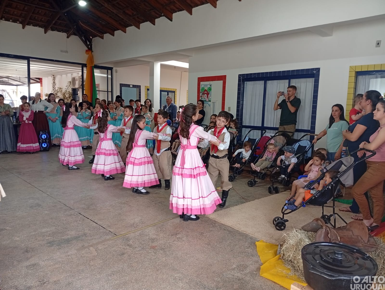 Tradicionalismo ganha espaço nas escolas de Jaboticaba durante a Semana Farroupilha