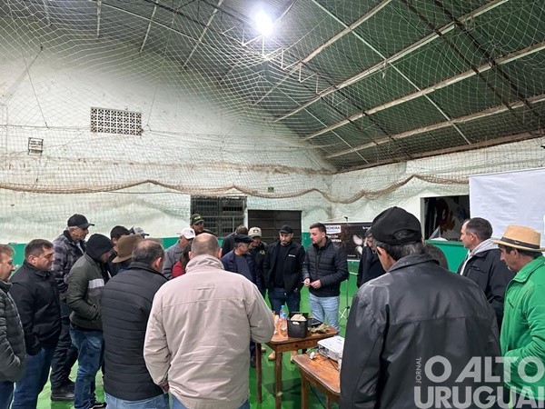 Produtores de Taquaruçu do Sul participam de encontro técnico