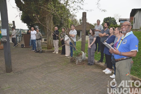 Centelha do Fogo Simbólico da Pátria chega a FW