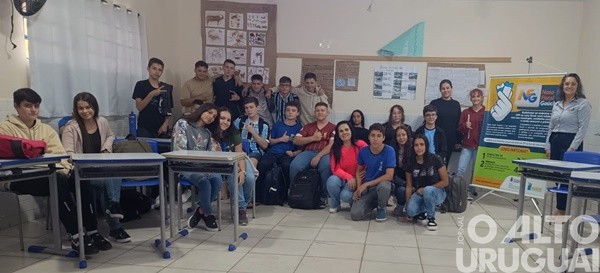 Educação Fiscal e NFG são temas trabalhados nas escolas de Rodeio Bonito