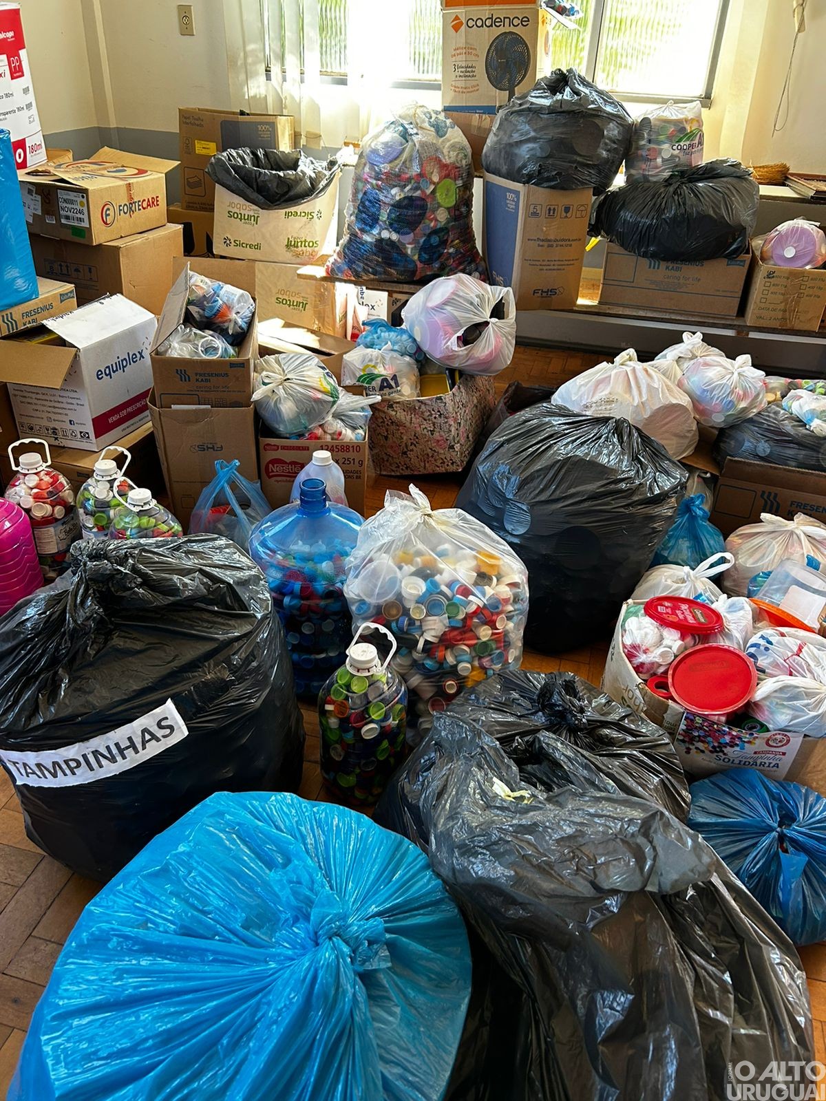 Campanha Tampinha Solidária realiza ação em prol do Hospital São José