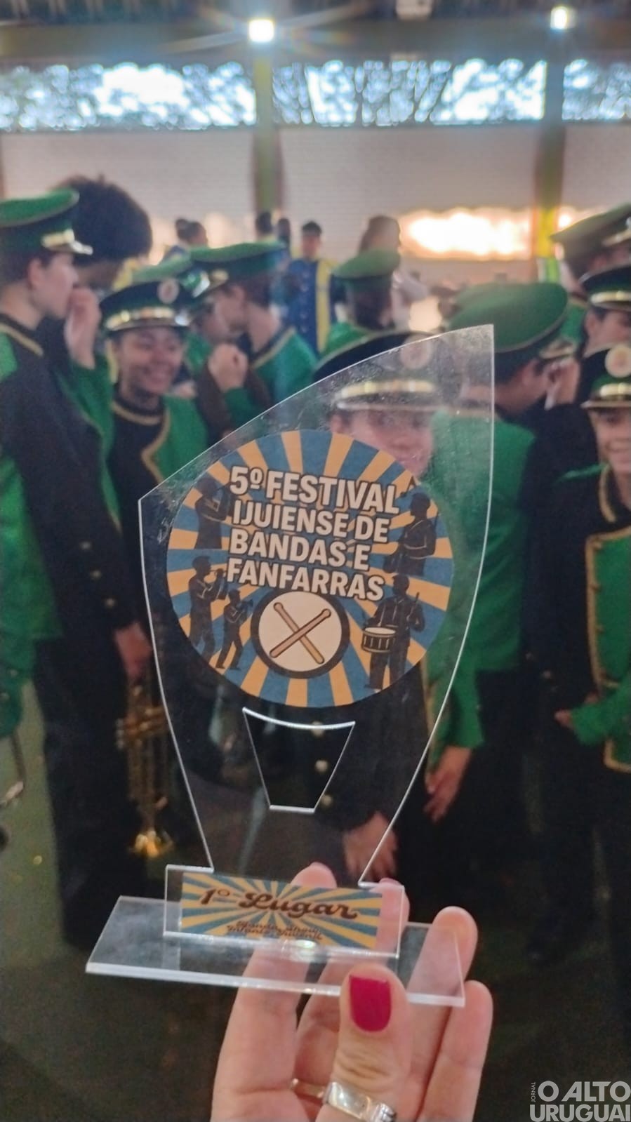 Escola Irmã Odila Lehnen se destaca em festival de bandas