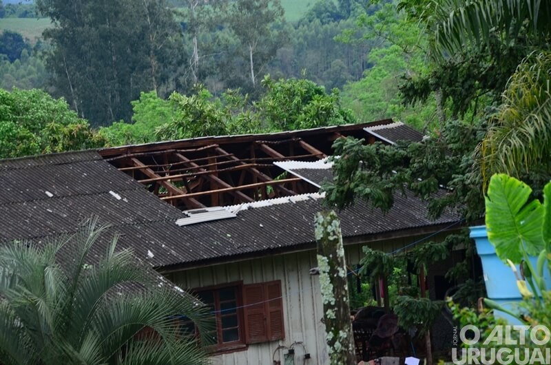 Vendaval em Pinheirinho do Vale: “Foi um filme de terror o que nós presenciamos”