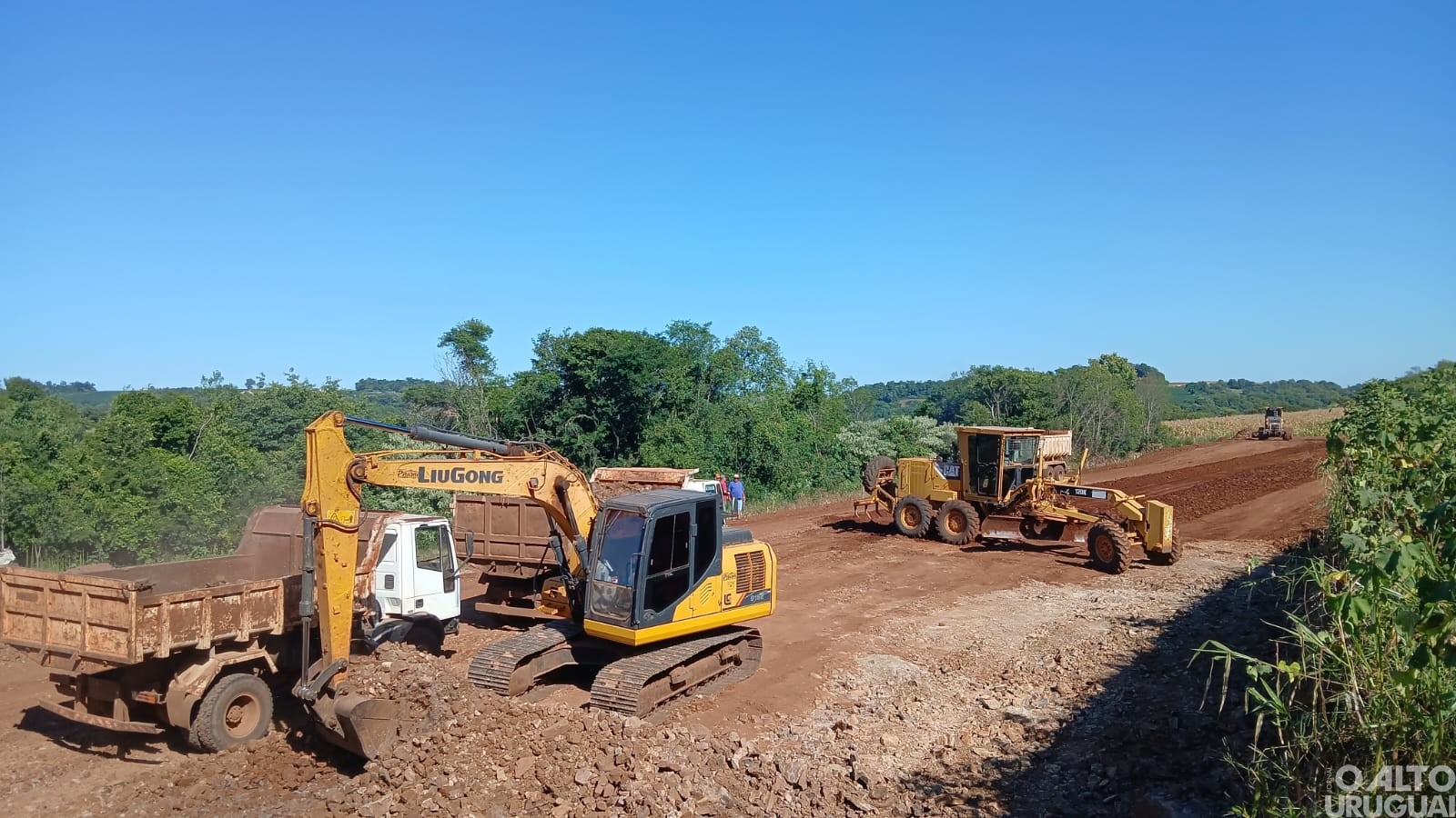 Prefeitura de Erval Seco investe em infraestrutura rural e recupera estradas