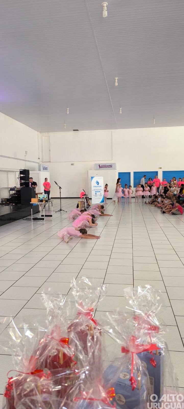 Mulheres lotam salão paroquial de Planalto