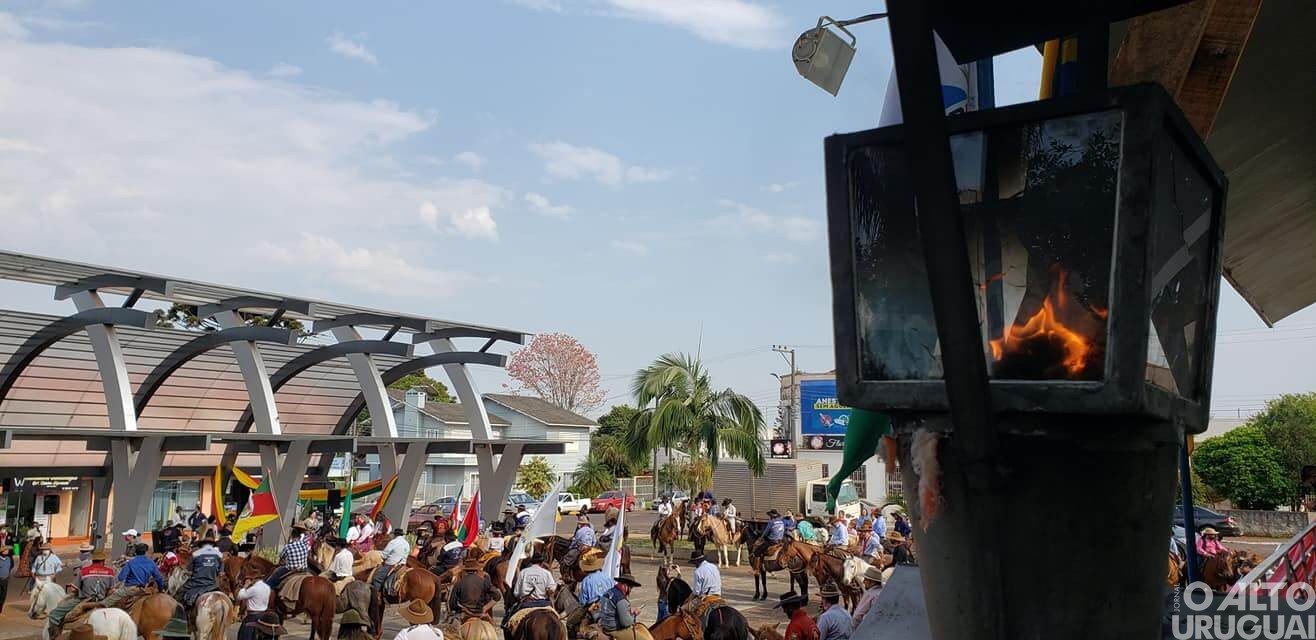 Chama Crioula é gerada em Seberi