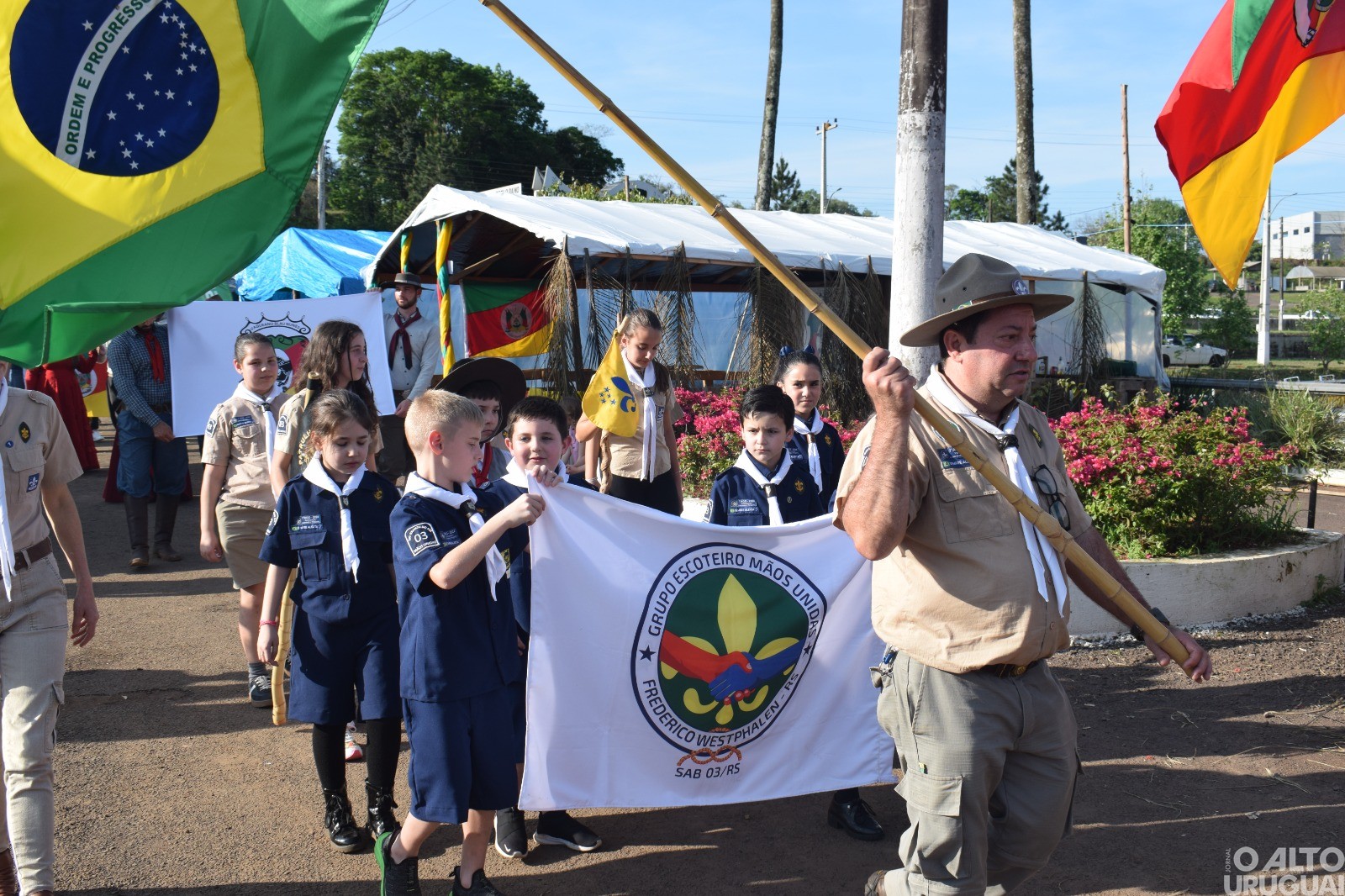 Desfile Farroupilha é realizado em FW