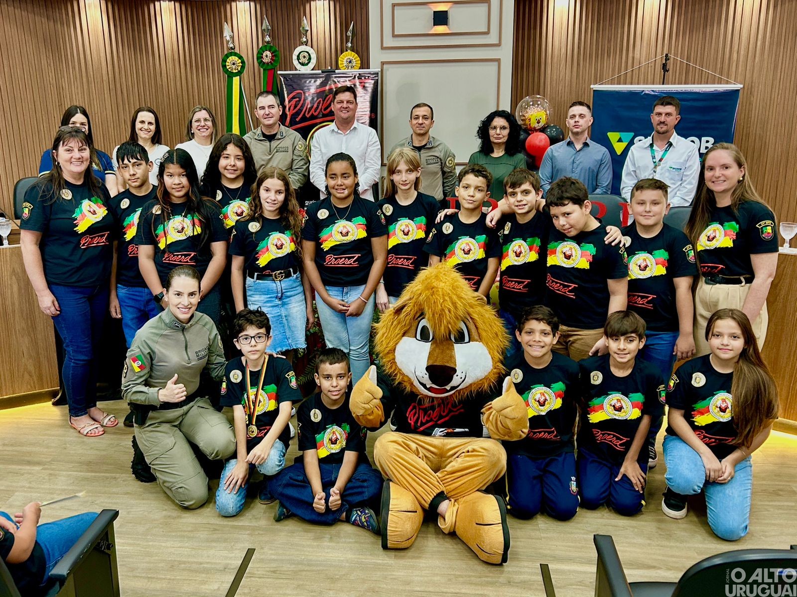 Formatura do Proerd 2024 reúne alunos e autoridades em Seberi