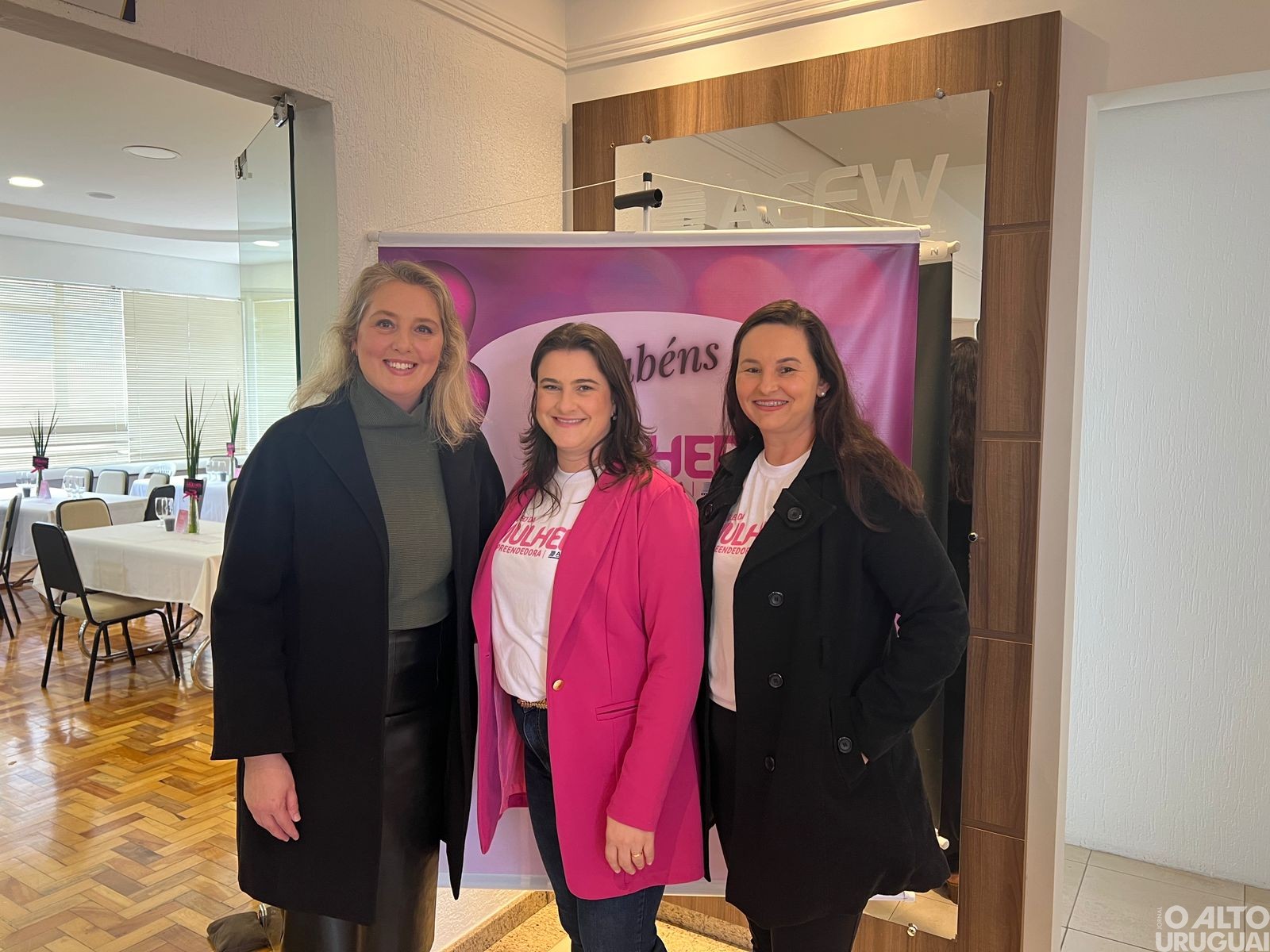 Liderança feminina é destaque na AEFW