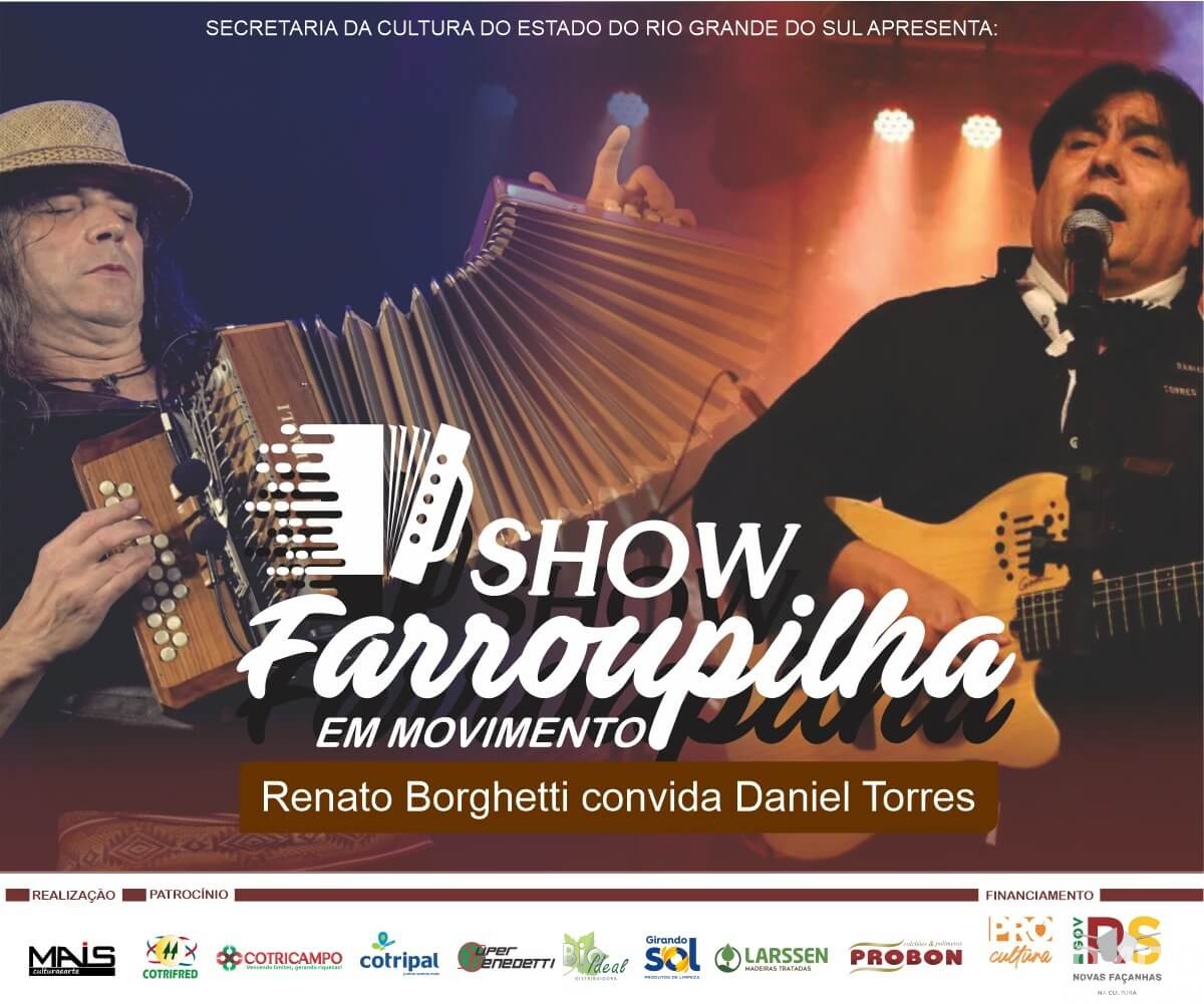 Frederico Westphalen receberá Show Farroupilha em Movimento