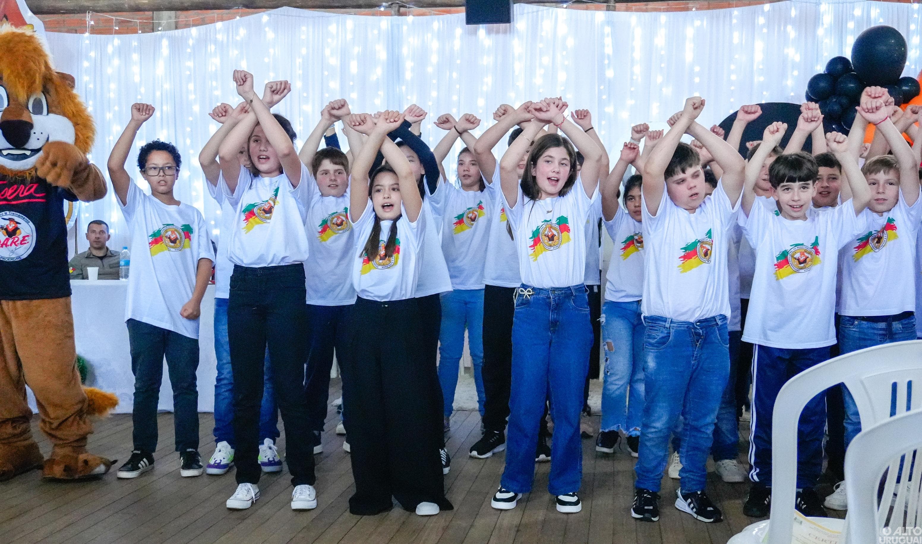 Alunos de Jaboticaba formam-se no Proerd