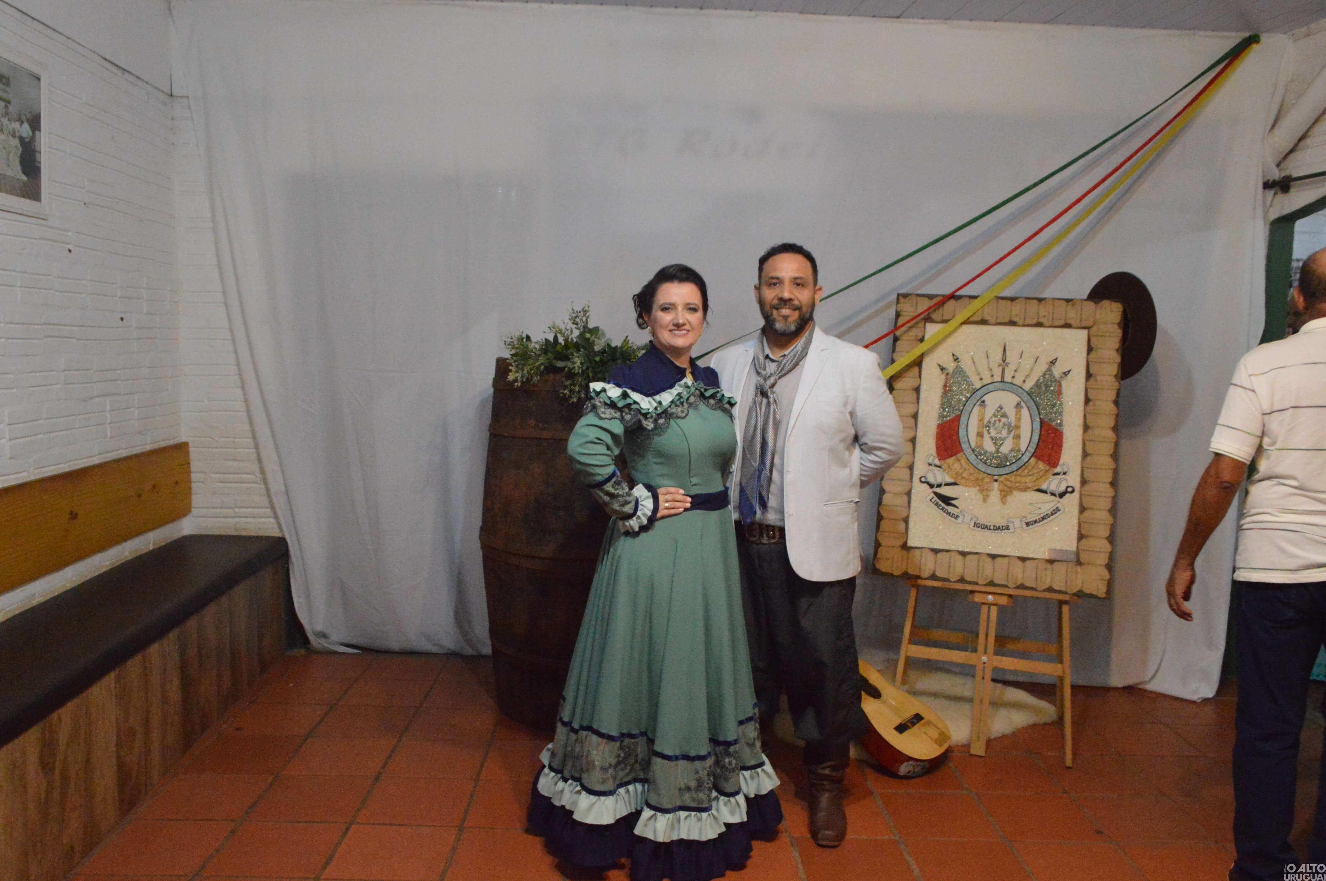 Diego Bertoletti da Rocha toma posse como patrão do CTG Rodeio da Querência