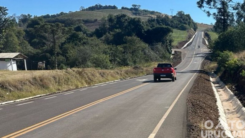 Concluído asfalto do acesso a Novo Tiradentes