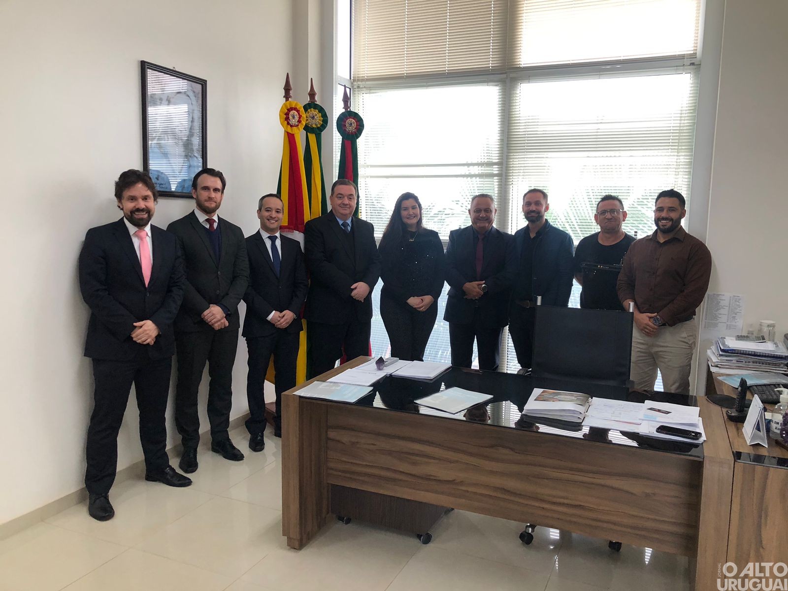 Desembargadores realizam visitas institucionais na região