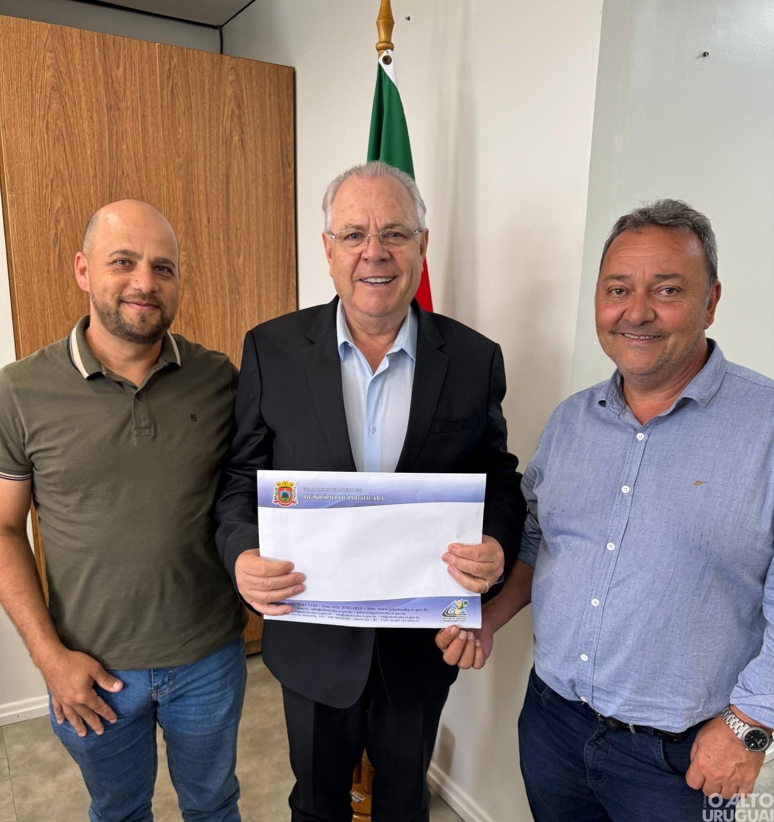 Prefeito de Jaboticaba cumpre agenda em Porto Alegre