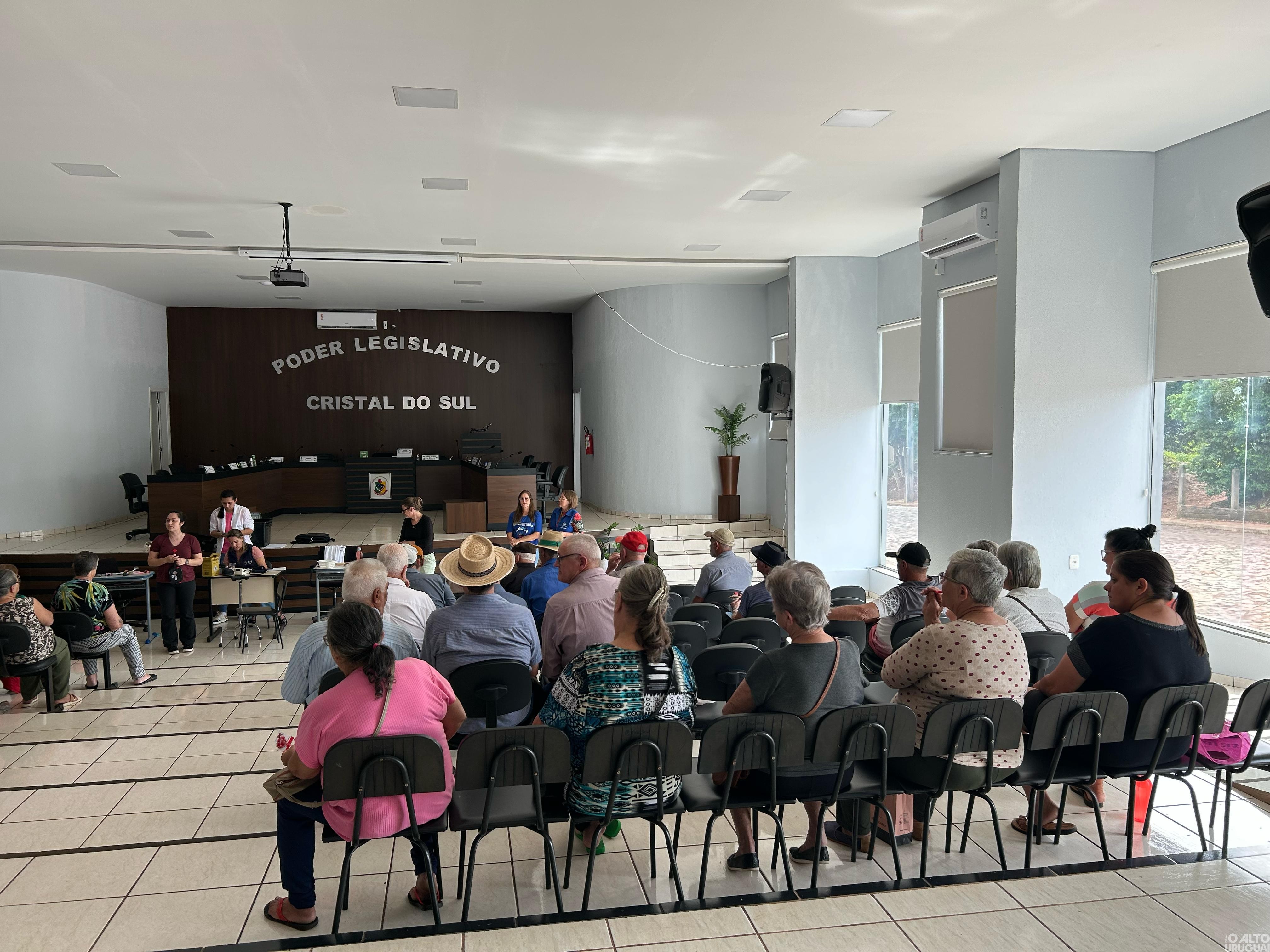 Grupos de Hipertensos e Diabéticos de Cristal do Sul atendem mais de 200 pessoas