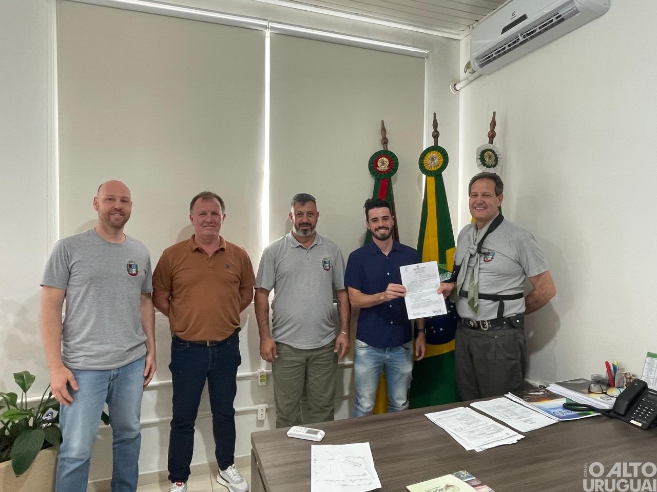 Assinado contrato para melhorias no parque de máquinas de Caiçara