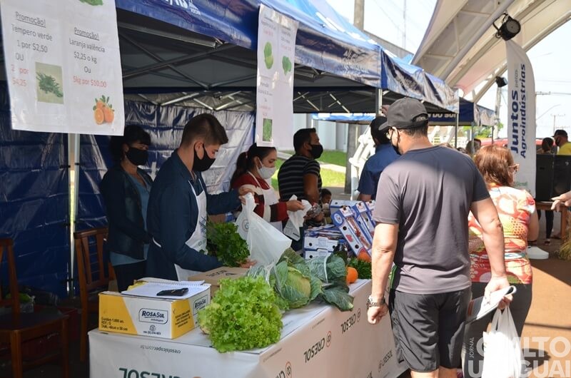 Feira da Agricultura Familiar é retomada em Taquaruçu do Sul