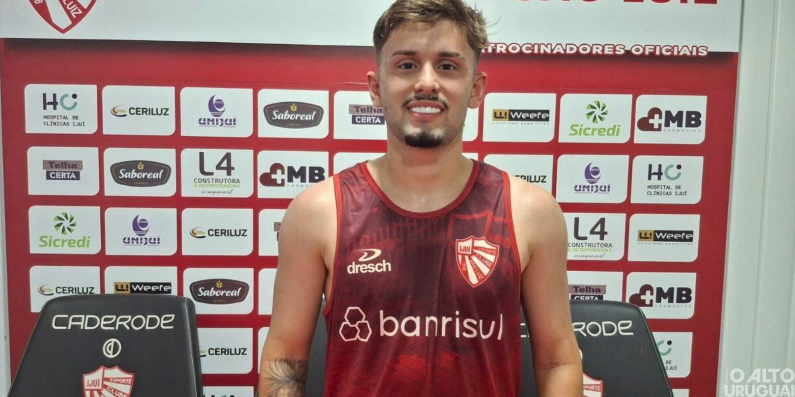 Luisinho, ex-União Frederiquense, é anunciado pelo São Luiz