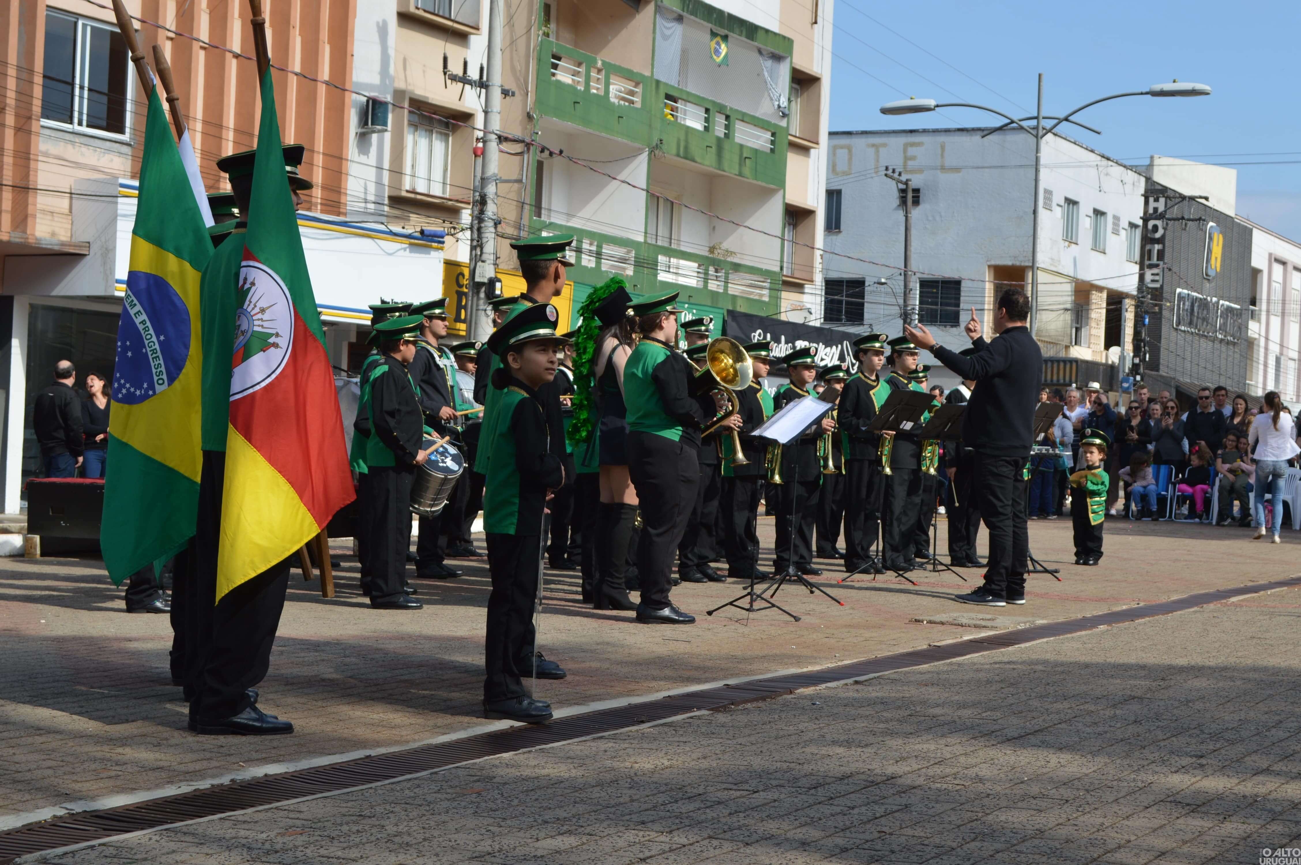 Encontro de bandas marca Dia da Independência em FW