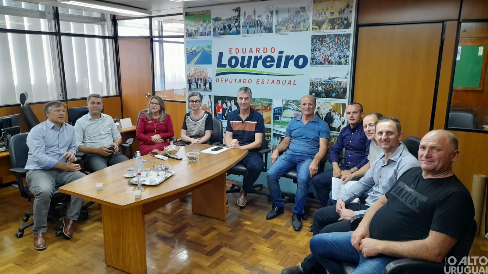 Lideranças do PDT da região participam de reuniões em Porto Alegre