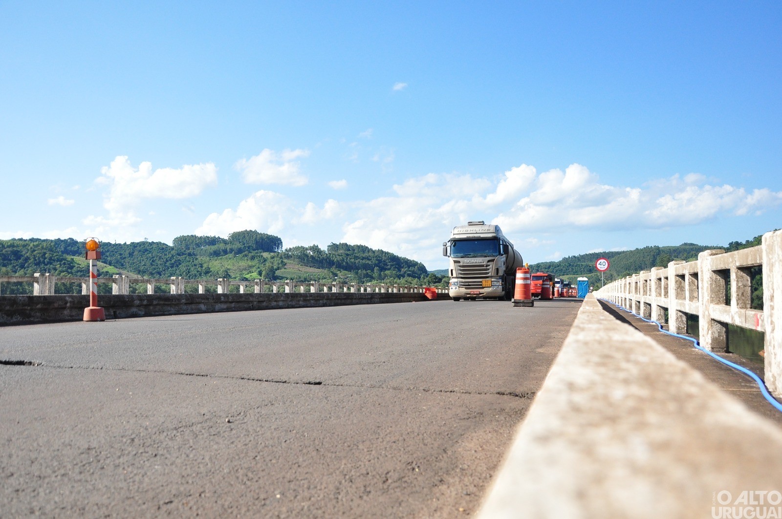 ACI de Iraí faz questionamento ao DNIT sobre a situação da ponte sobre o rio Uruguai