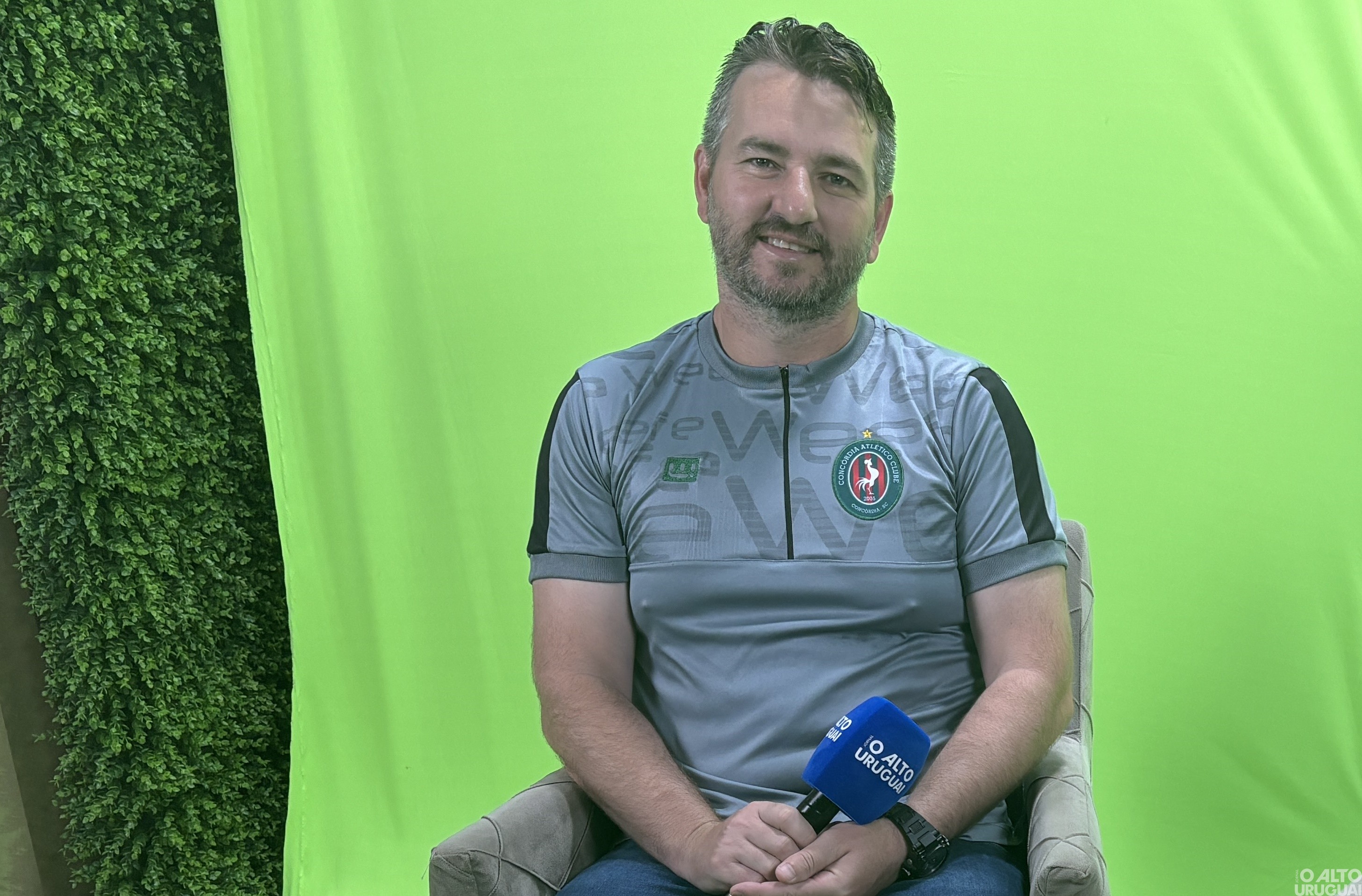 Jaílson Zatta, ex-técnico do União Frederiquense, concede entrevista exclusiva para o AU