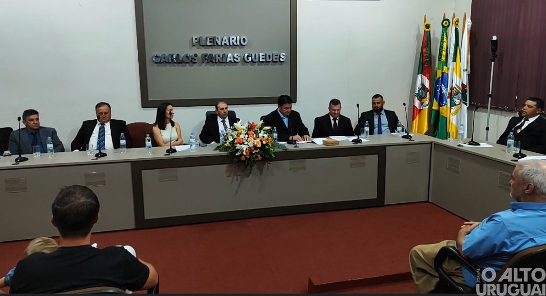 Rudilberto (Beto) Soares Landesfeldt e Paulo Dorival Franco da Rosa são empossados em Boa Vista das Missões