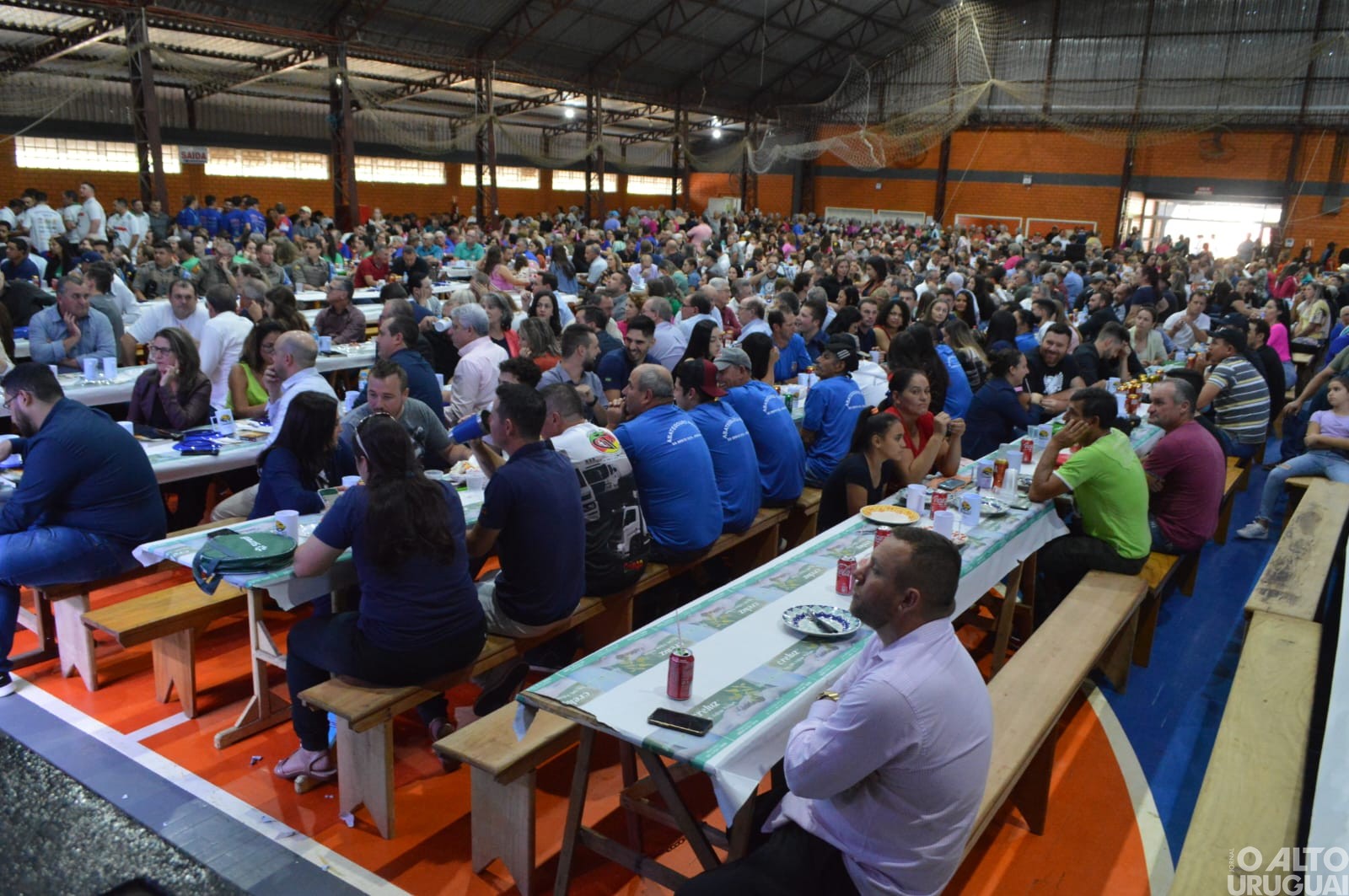 Almoço comunitário também marca as comemorações dos 35 anos de Pinhal
