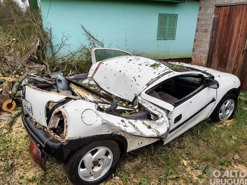 Temporais causam prejuízos a mais de 60 famílias em Cerro Grande